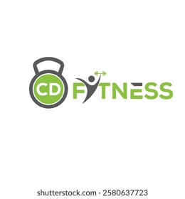 This fitness logo represents strength, energy, and motivation. Ideal for gyms, personal trainers, and health brands looking to inspire an active lifestyle and promote physical wellness.