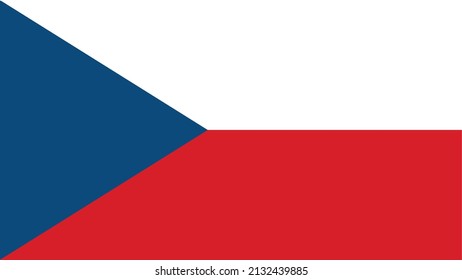 This is a Flag of the Czech Republic in 4K resolution