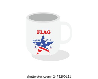 This flag day mug just a cup; it's a celebration of american heritage and pride. Featuring a stunning depiction of the american flag in rich, vibrant colors, mug captures the essence of flag day. 