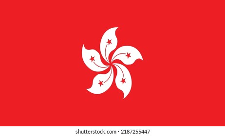 This is a Flag of Hong Kong.