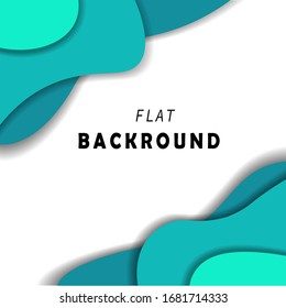 This is flat design backround for commercial