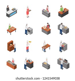 This is flat icon design of food court set. In this attractive and colorful pack you can see vectors like, food stall and so on. Hold this pack and utilize it in related projects. 