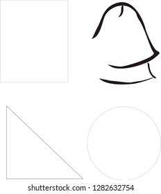 this is flat vector of shapes. Triangle, Square, Circle and so on. You can edit or modify for your own need. Just download it
