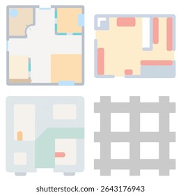 Esta planta apresenta um layout abrangente de uma área residencial, destacando as dimensões da sala e colocação de móveis.