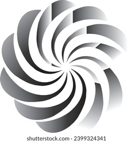 This is floral abstract design by Zeeshan Yaseen 