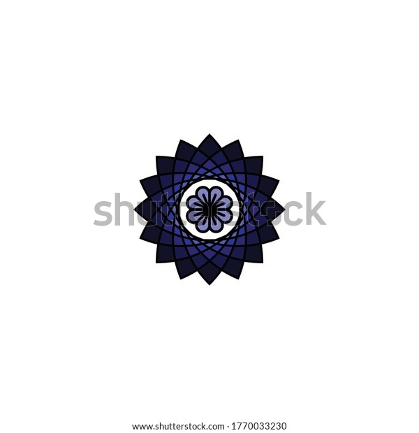 \
this is a floral ornament, a circle of geometry,\
decoration circle