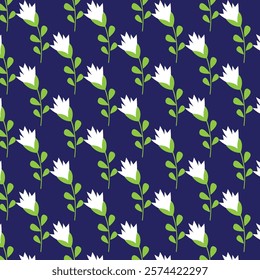 This is a floral pattern design.