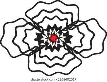 This is a floral vactor design