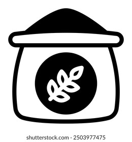 This Flour icon is suitable for Groceries, Shopping, Ecommerce, etc.