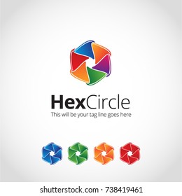 This is a Flower cube logo used for many purposes.
