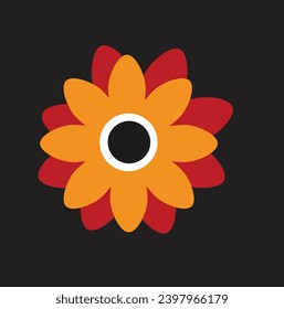 this is flower design icon