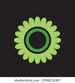 este es el diseño de iconos de flor