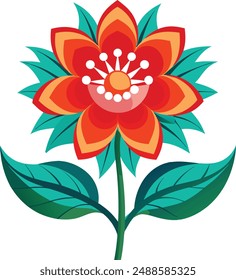 This is a flower vector