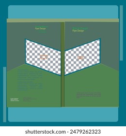 This Flyer design can be used in all kinds of graphics design and web design.