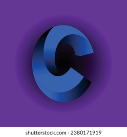 This font "c" for creator