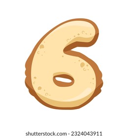 This font is a delightful and adorable representation of bread cookies and biscuits with a cute and kawaii twist.