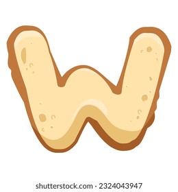 This font is a delightful and adorable representation of bread cookies and biscuits with a cute and kawaii twist.