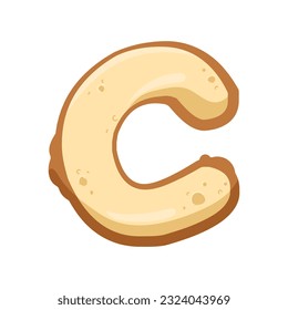 This font is a delightful and adorable representation of bread cookies and biscuits with a cute and kawaii twist.