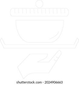 This is food icon which is simple and minimal.