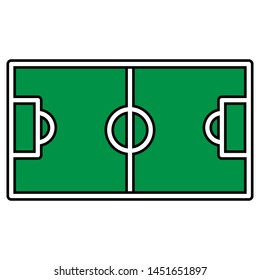 This Football icon show about Football Field notification