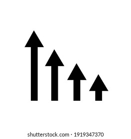 this is four arrow icon symbol in white background