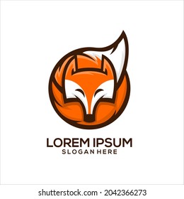 this is a fox illustration logo