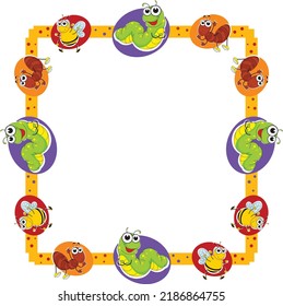 This frame or border can be used to decorate photos or pictures, especially for children