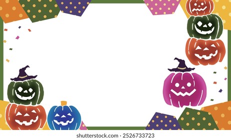 Este es un material de marco que querrás usar para eventos de Halloween. También se puede utilizar para fines distintos a Halloween.