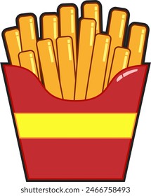this a french fried picture