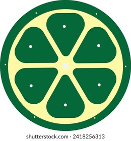this is fresh green lemon