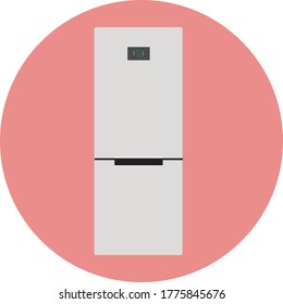 This is a fridge icon for stickers or your own website selling electrical products