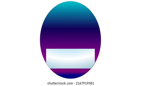 This is a front side of a vibrant helmet