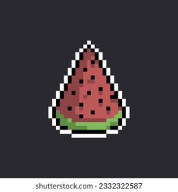 this is fruit icon in pixel art with simple color and black background this item good for presentations,stickers, icons, t shirt design,game asset,logo and your project.