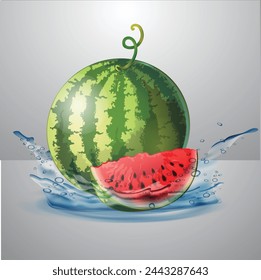 This fruit uses a water effect which makes it fresher and this fruit can be used for promotions such as banners and backgrounds, etc