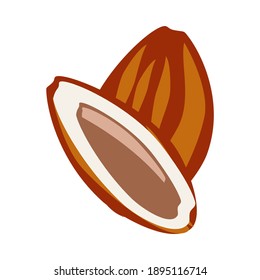 This fruit vector illustration, can be used for various needs such as books or complementary animations, pictures or videos. beautiful and attractive fruit

