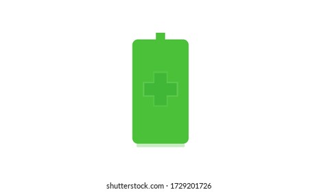 This is full battery in vector.