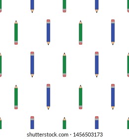 This fun Back to School Pattern is great to add to your project! These hand drawn elements make up a seamless vector repeat pattern. A mix of school items make it great for paper, stationary,   school