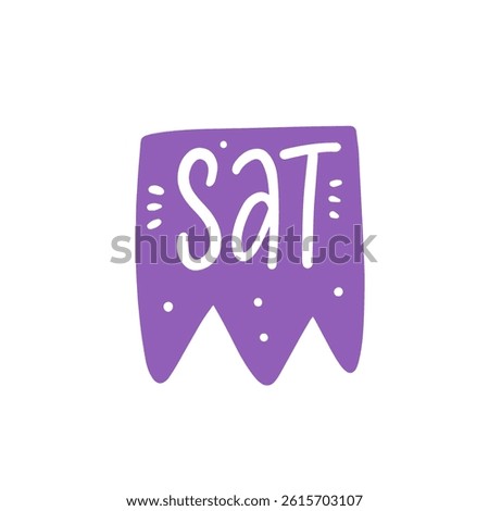 This fun and engaging illustration depicting SAT is perfect for study guides, educational materials, and more