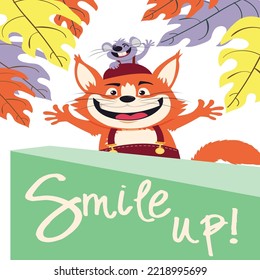 this is a 
funny drawing smile. template 
