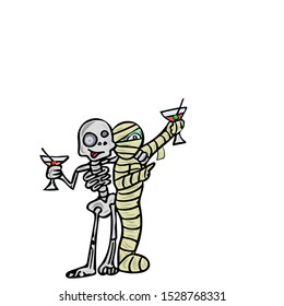 This is a  funny monster party  