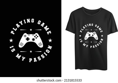 This is a gaming Typography Vector Design. You can use this anywhere you want