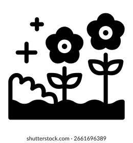 This Garden icon is suitable for Autumn Season, etc.