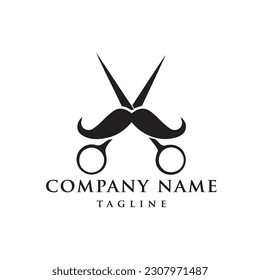  Este es el diseño del logotipo de la Barbershop de Gentleman