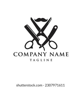  This is  Gentleman's Barbershop logo design