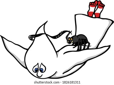 This ghost and ride along black cat is doing some serious air surfing. 