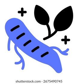 Este icono de ginseng es adecuado para la cultura surcoreana.