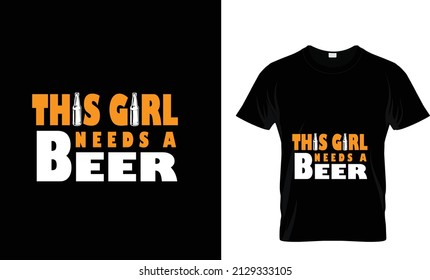 THIS GIRL NEEDS A BEAR... AWESOME T SHIRT