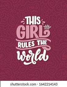 Girls Rule World Images Stock Photos Vectors Shutterstock