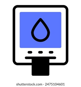 This Glucose meter icon is suitable for hospital, medical, healthcare, etc.