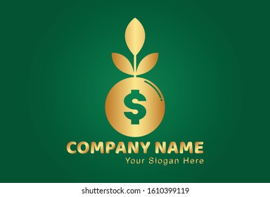 this is a gold colored logo. This logo is very elegant. EPS 10. Can be used as a logo, icon, element, banner, poster, brochure or background.